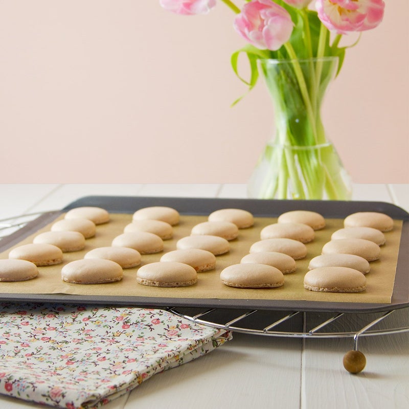 BLUE DROP Bluedrop Baking Sheets Silicone Macarons Baking Mat and PTFE Oven Liner 1 Pcs Each Non Stick Baking Mats for Dehydrator Sheets Total Pack of 2 - Image 5
